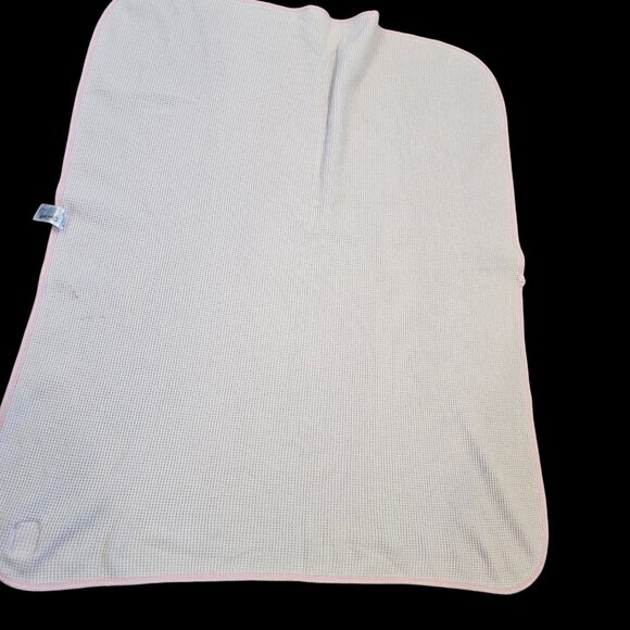 Gerber Thermal Waffle Baby Girl Blanket Pink Little Bunny Cotton‎ - Picture 4 of 7